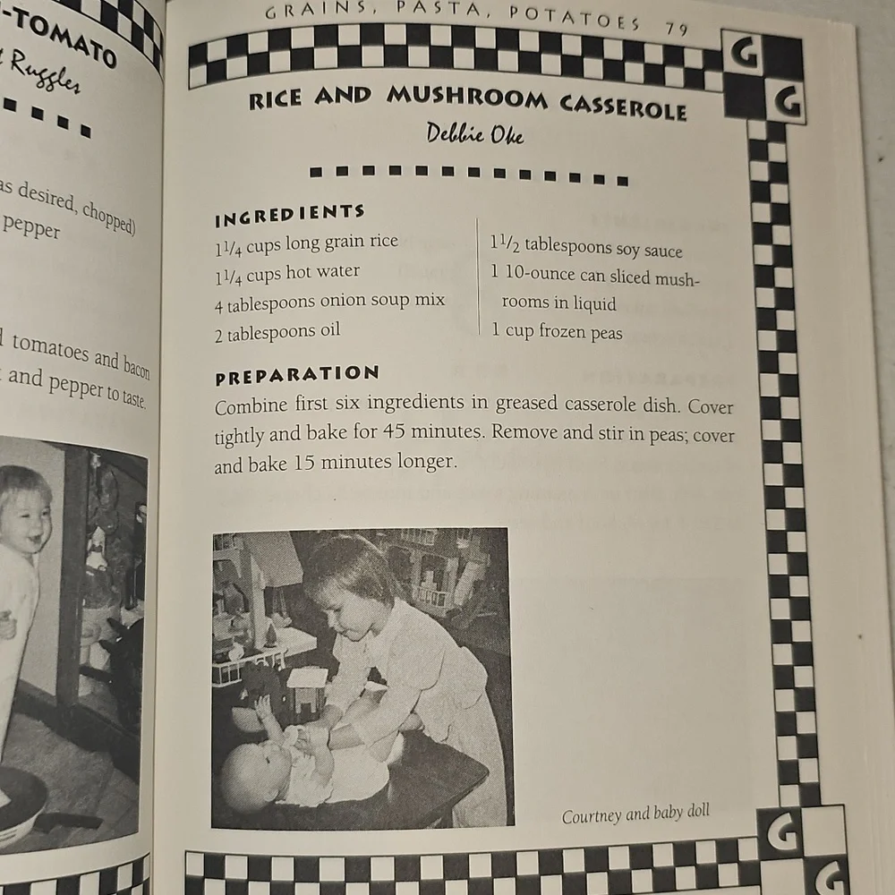 The Oke Family Cookbook Favorite Recipes of Janette's Family By Deborah Oke, Bar
